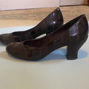 Franco Sarto Dark Brown Heels